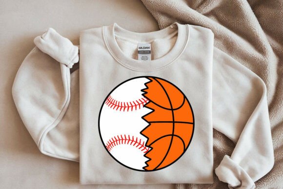 Baseball Basketball Split Ball SVG Design Review