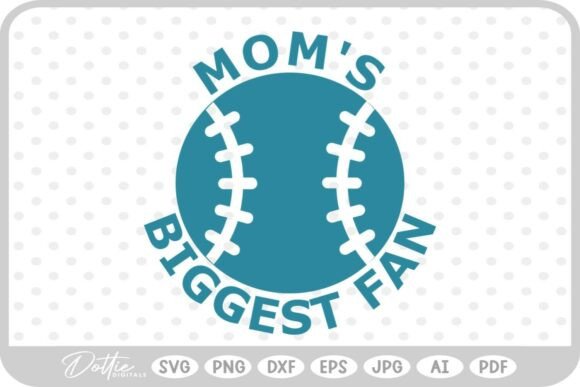 Baseball Mom's Biggest Fan SVG: A Designer's Review