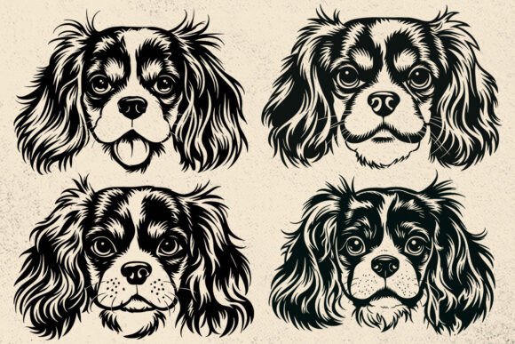 Cavalier King Charles Spaniel Peeking Design Review