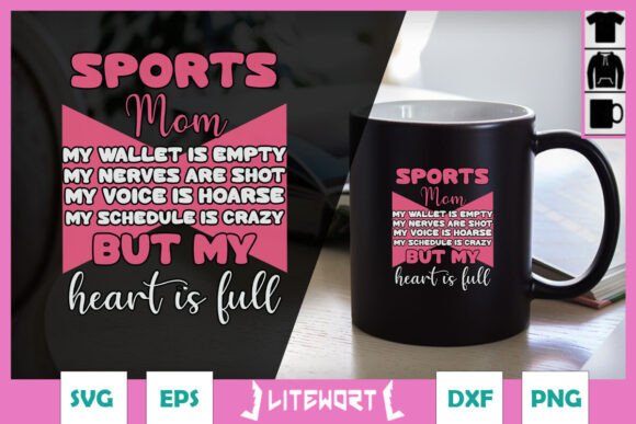Sports Mom Happy Mother s Day SVG Review
